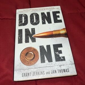 Paperback Thriller Book - White and Gray Back Cover